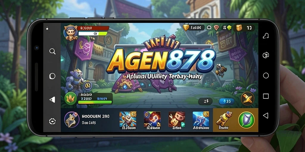 Tampilan aplikasi AGEN878 yang intuitif dan user-friendly.