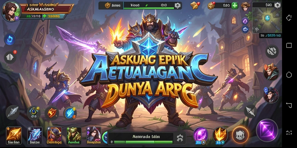 Gameplay mendebarkan dari ASKASINO dalam petualangan ARPG yang seru.