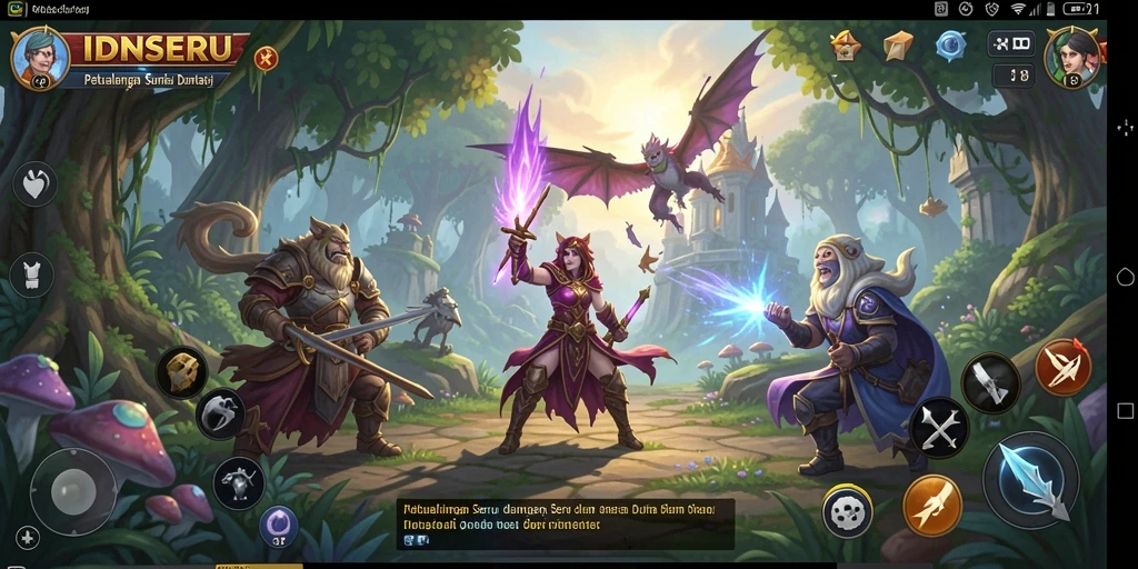 Gameplay seru IDNSERU dengan aksi petualangan menegangkan.