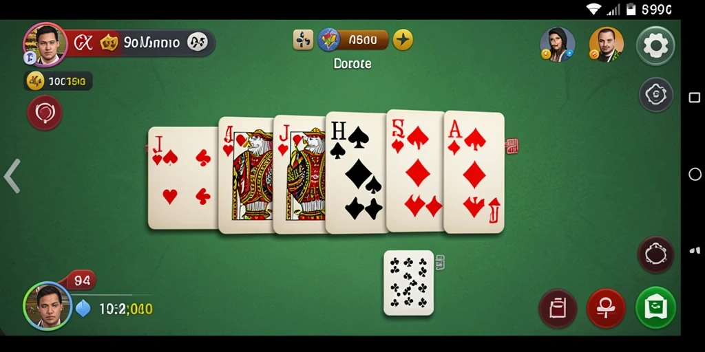 Screenshot S80 menampilkan gameplay seru permainan Domino.
